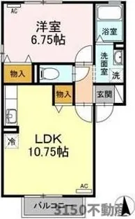 岐阜県岐阜市今嶺4【アパート】の間取り