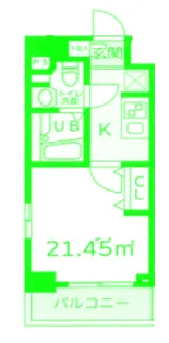 サムティレジデンス横濱磯子【5階】の間取り