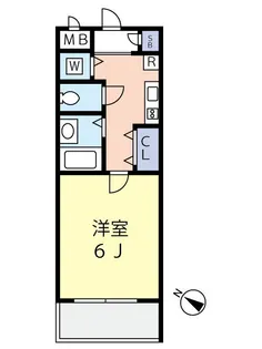 グランヴァン初台【2階】の間取り