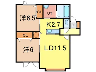 NOK Huuk【1階】の間取り