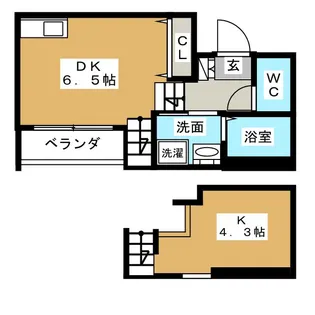 stage新栄【2階】の間取り