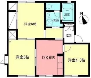 アネックスK【1階】の間取り