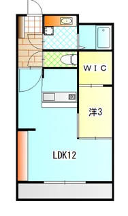 中央ハイツ元浜【4階】の間取り