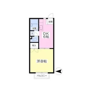 パーソナルハイツ【2階】の間取り