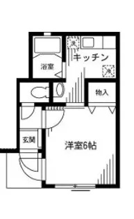 グレイスヴィラ【1階】の間取り