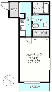 アルタイル【2階】の間取り