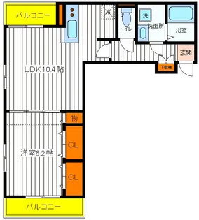 東京都日野市東豊田2【アパート】の間取り