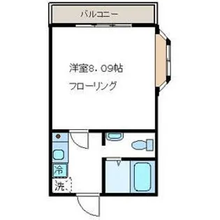 キャップストーン藤川【1階】の間取り