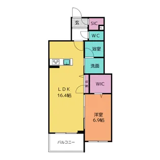キルン【3階】の間取り