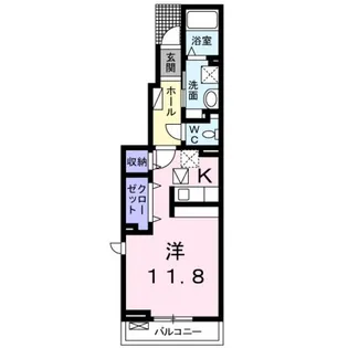 タイタン【1階】の間取り