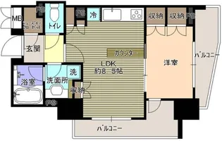 ロジュマン ジャンティ椎名町【3階】の間取り