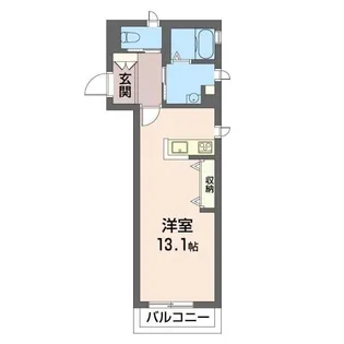 ジュメイラ【1階】の間取り