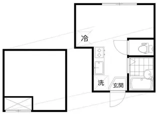 インベストプラス【1階】の間取り