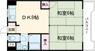 ハイネス佐藤【3階】の間取り