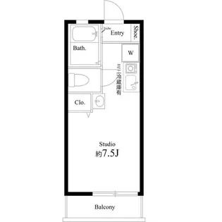 La Provence du GOTANNO 参号館【2階】の間取り