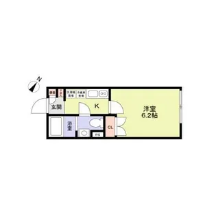 東京都杉並区阿佐谷北1【マンション】の間取り