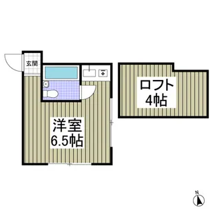 三ツ沢ホームズ【1階】の間取り