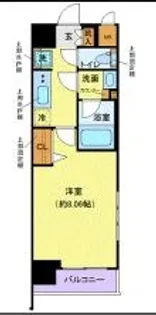 ディアレイシャス高井戸【6階】の間取り