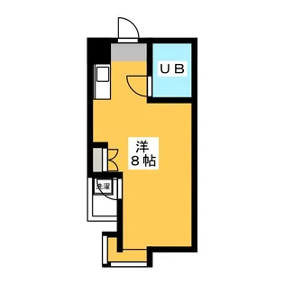 フラット本郷【2階】の間取り