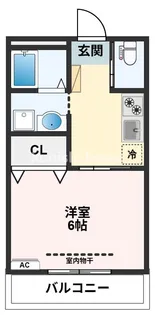 ミッドヴィラージュ【3階】の間取り