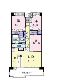 神奈川県横浜市緑区東本郷6【マンション】の間取り