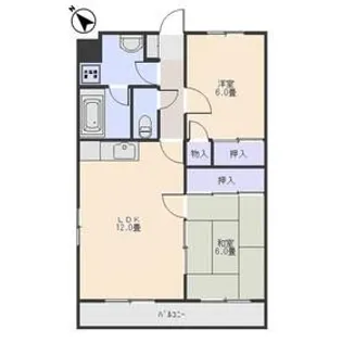 グリーンパティオ【3階】の間取り