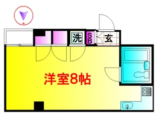 東京都中野区中野5【マンション】の間取り