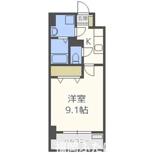ELEVITA弥永【1階】の間取り