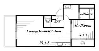 Regalest La Mer【1階】の間取り