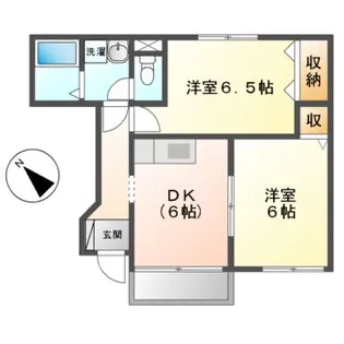 カーサカリーノ【1階】の間取り