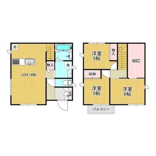 埼玉県さいたま市緑区原山1【一戸建】の間取り