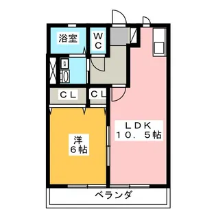 グランシャリオ【1階】の間取り