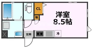 ノア名駅南【1階】の間取り