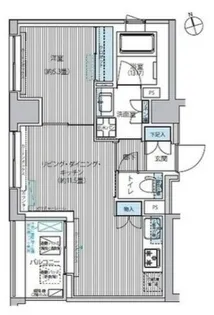 RODIA日本橋茅場町【3階】の間取り