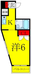 パークハイム【4階】の間取り