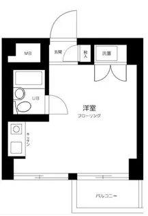 メインステージ大森町駅前【3階】の間取り