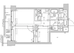 東京都墨田区墨田5【マンション】の間取り