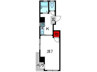 TKプラザ【3階】の間取り