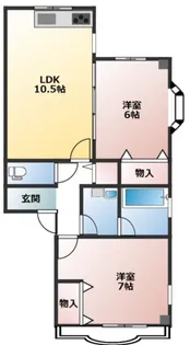 壱刻館【2階】の間取り