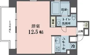 アムス四谷三丁目【5階】の間取り