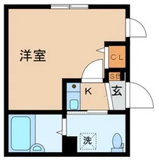 リュクスカーサ中野【2階】の間取り