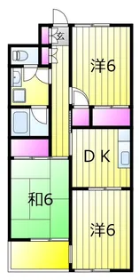 ロイヤルハイツ大野【3階】の間取り