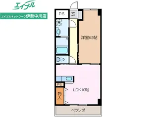 アーバンヒルズ城山2号館【4階】の間取り