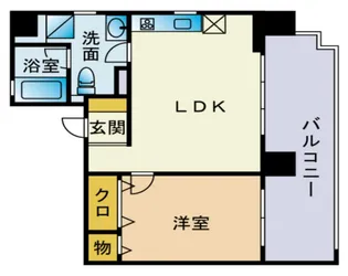 アクシーズグランデ三ノ輪【6階】の間取り