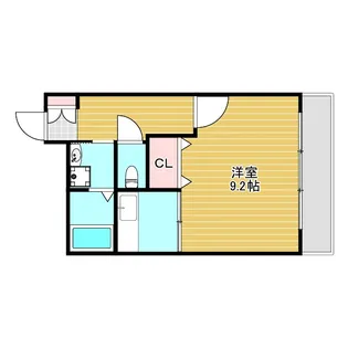 レフィナード伊丹【4階】の間取り