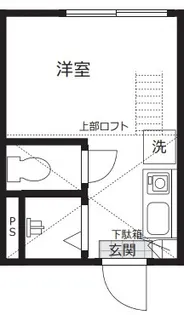 Ponte Vecchio【2階】の間取り