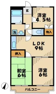 エステートコト2【2階】の間取り