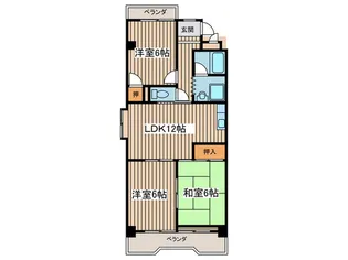 稲熊ビル【5階】の間取り