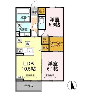 GARDEN蔵【1階】の間取り