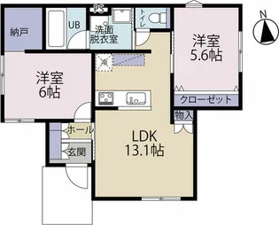 Cozy南町田【1階】の間取り
